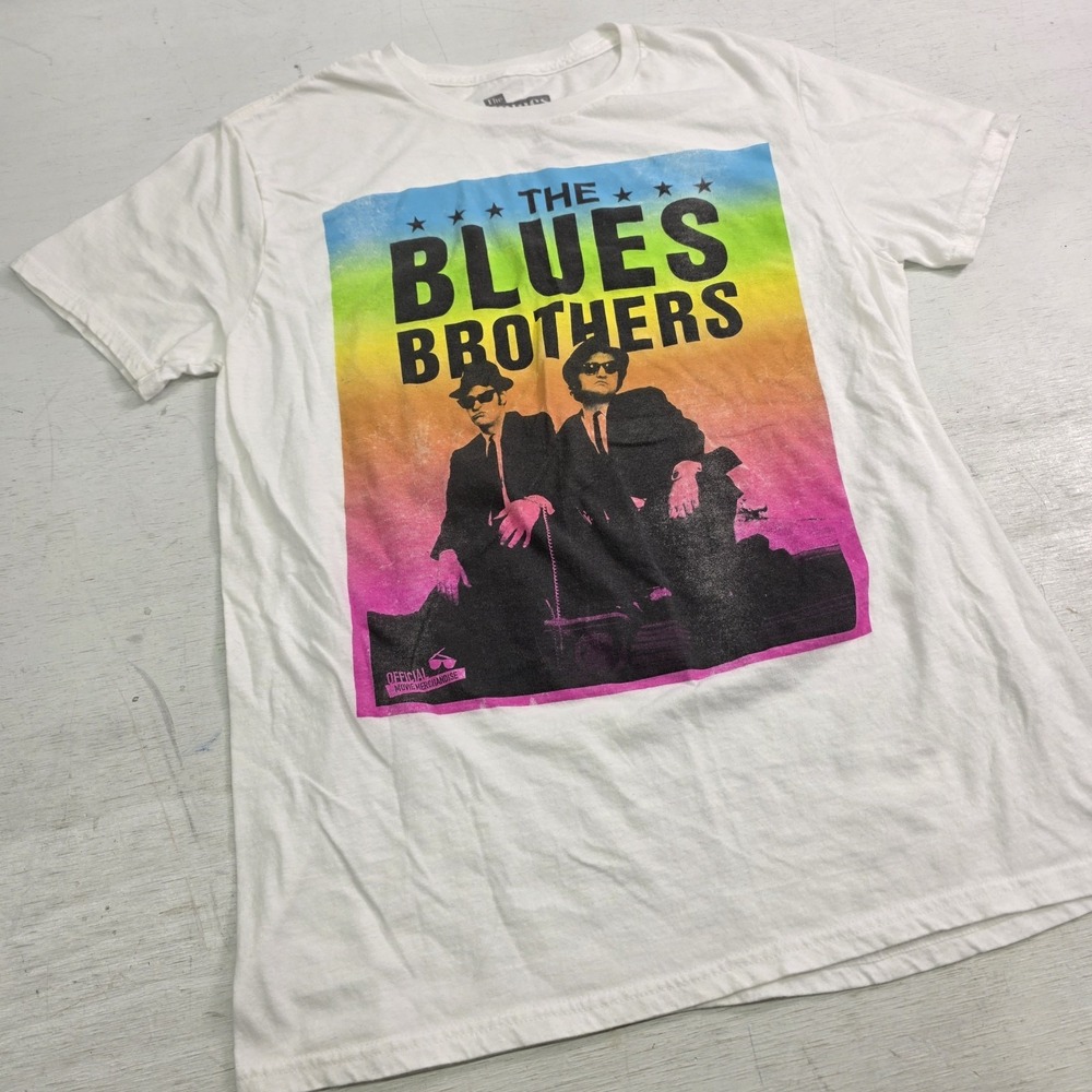 The Blues Brothers Official Movie‎ Merch Men's Retro Band Poster T Shirt Size M - Picture 2 of 7